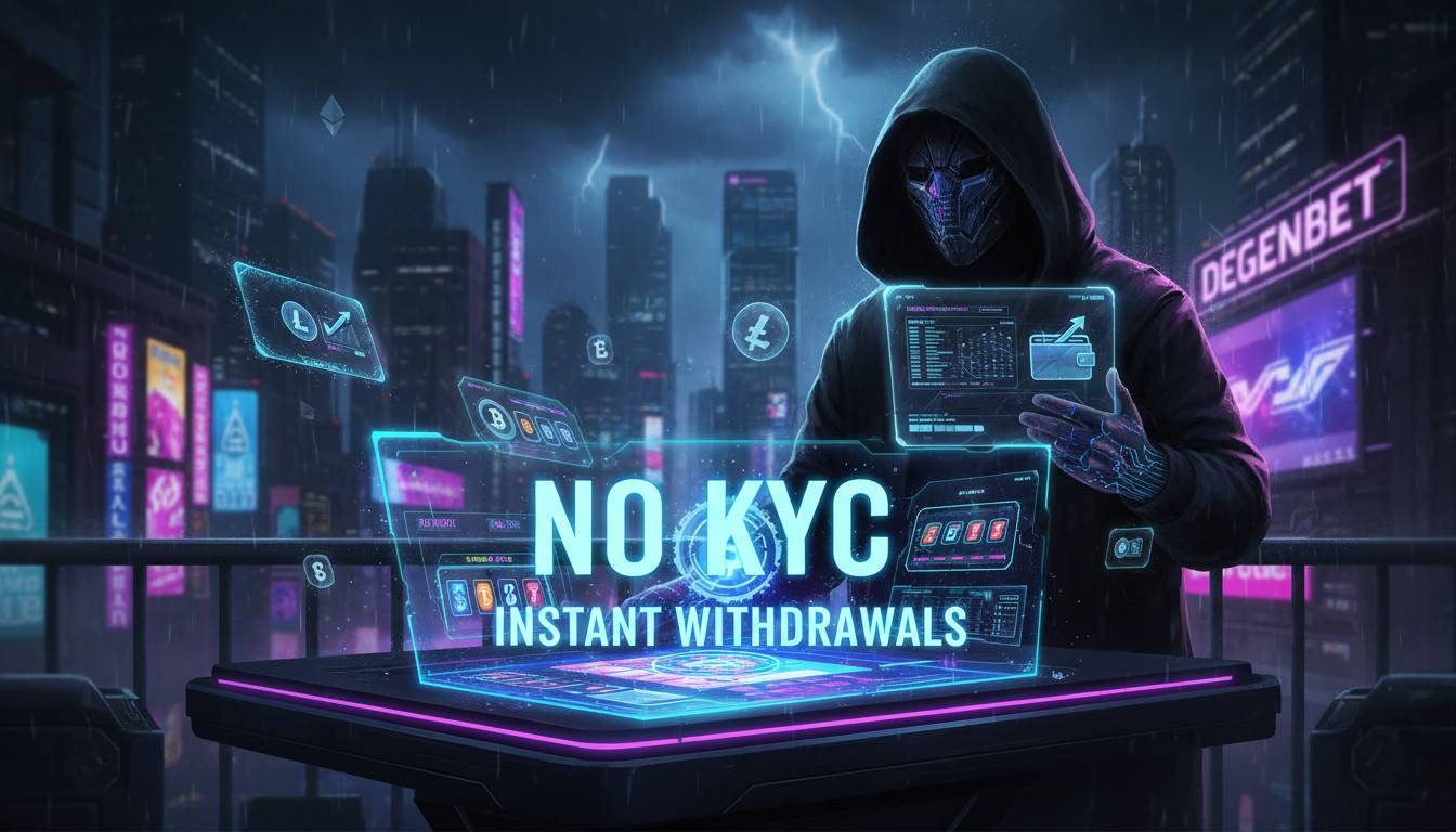 Anonymous Crypto Casinos - No KYC, Instant Withdrawals