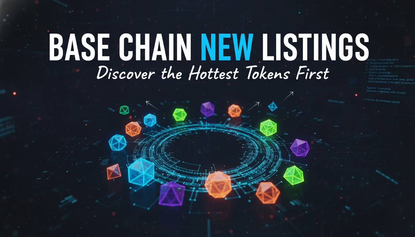 Base Chain New Listings: Discover the Hottest Tokens First