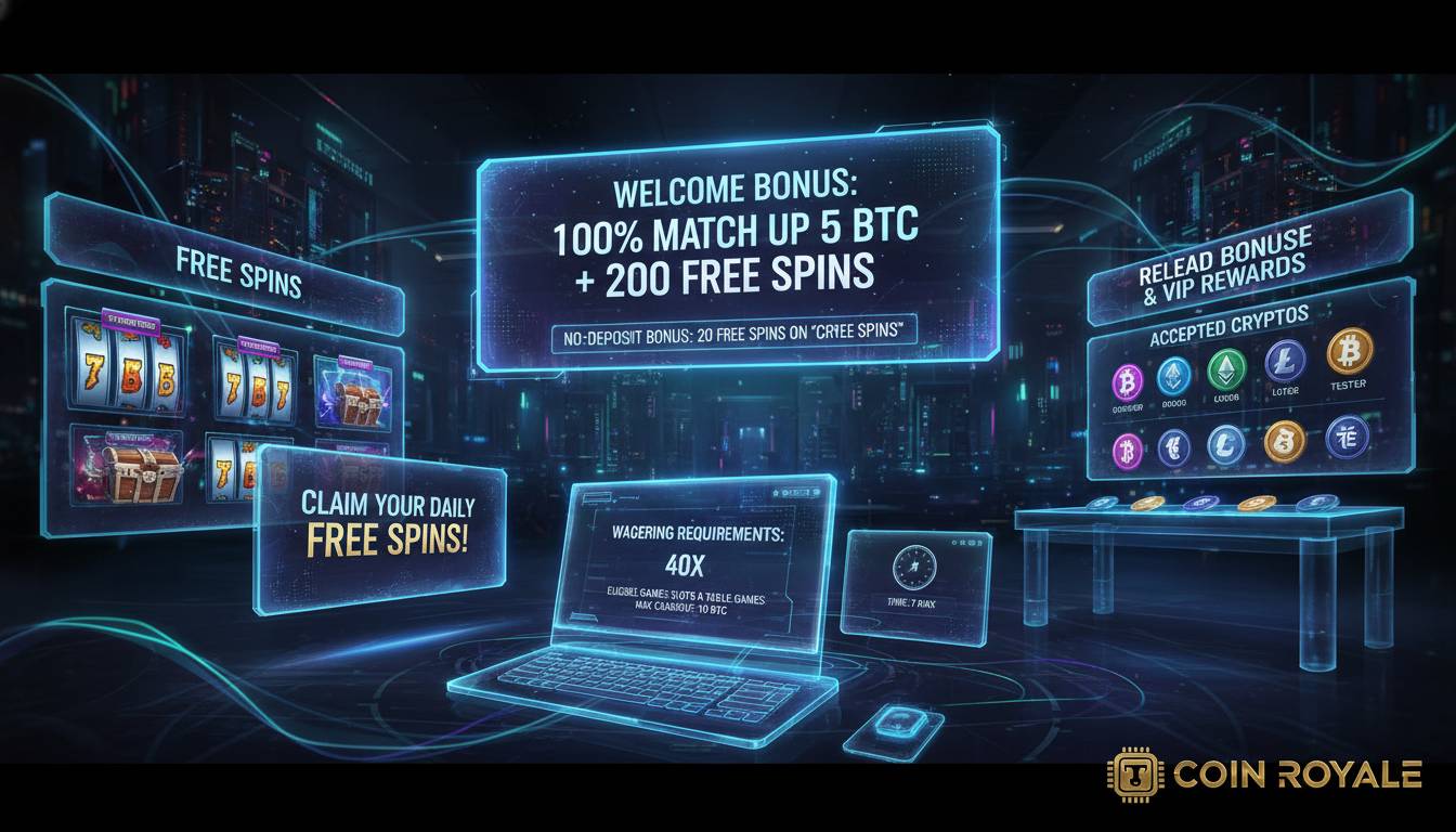 Best Crypto Casino Bonuses & Free Spins