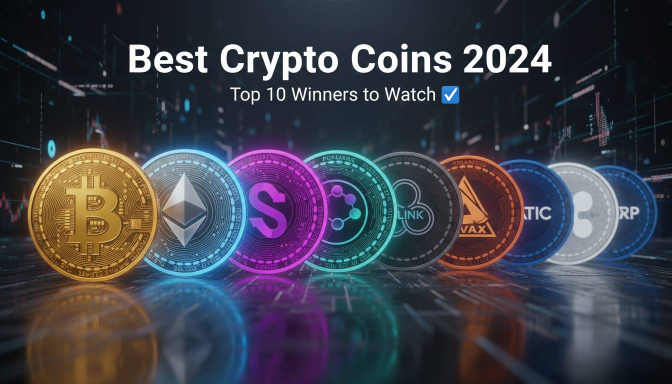 Best Crypto Coins 2024: Top 10 Winners to Watch ✓