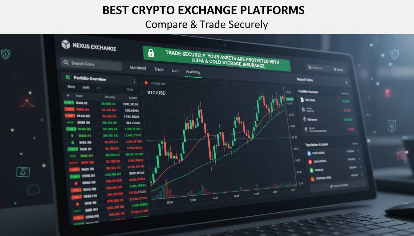 Best Crypto Exchange Platforms – Compare & Trade Securely