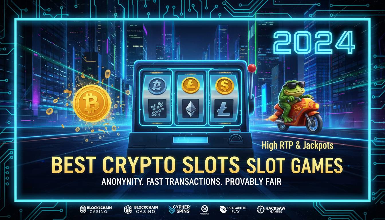 Best Crypto Slots 2024 - Top-Rated Bitcoin Slot Games