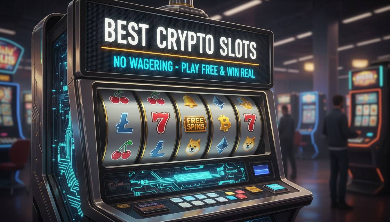 Best Crypto Slots No Wagering - Play Free & Win Real