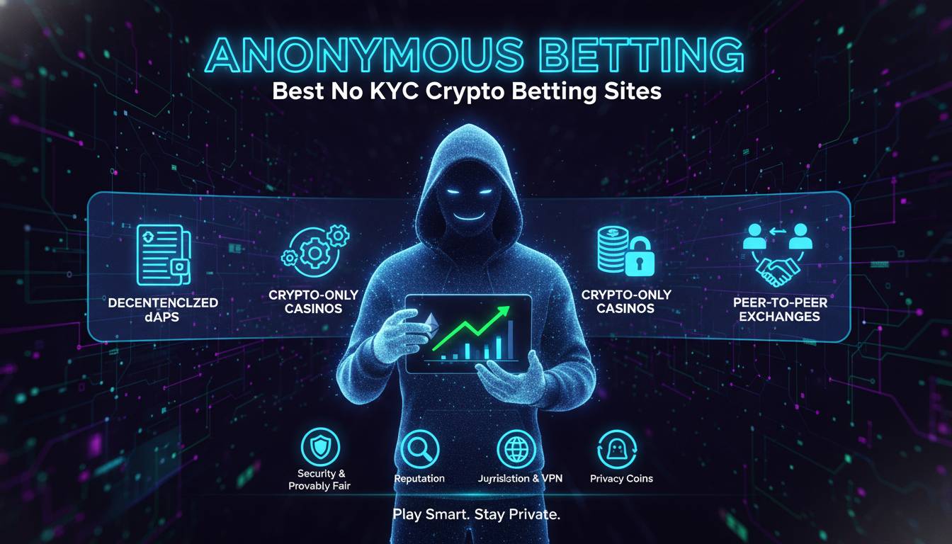 Best No KYC Crypto Betting Sites - Anonymous Betting