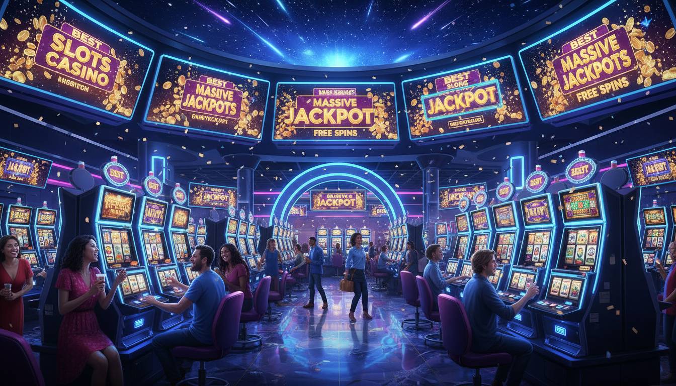 Best Slots Casino: Massive Jackpots & Free Spins