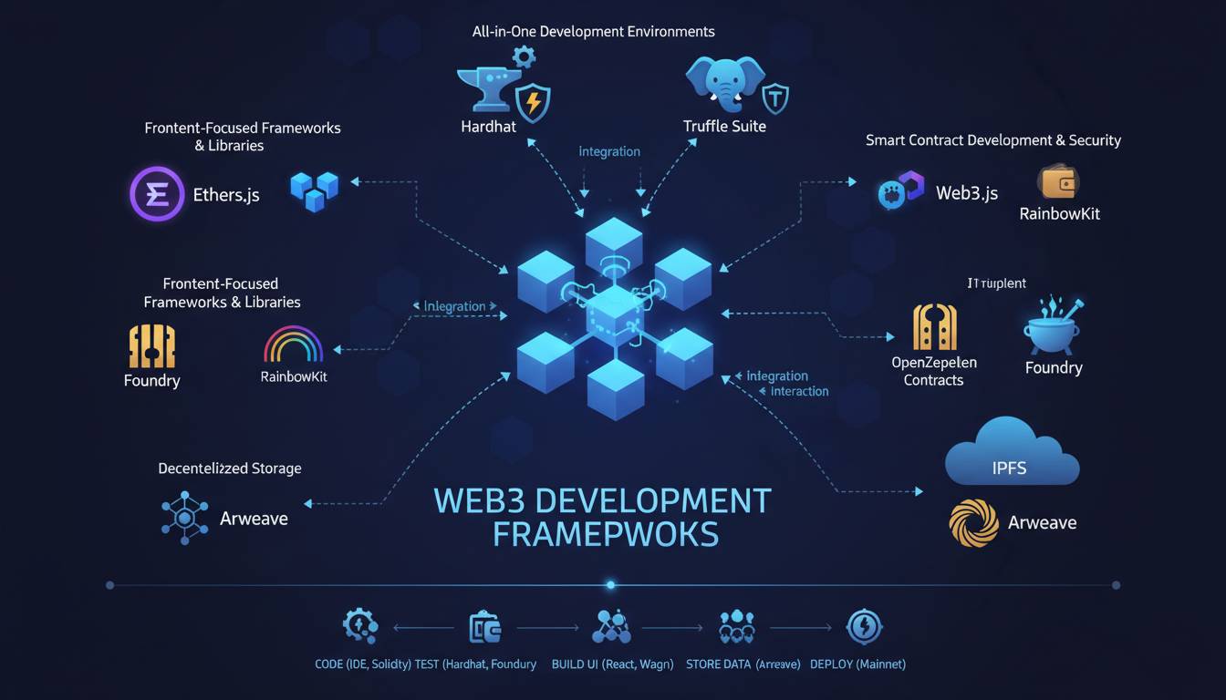 Best Web3 Development Frameworks: Complete Developer Guide