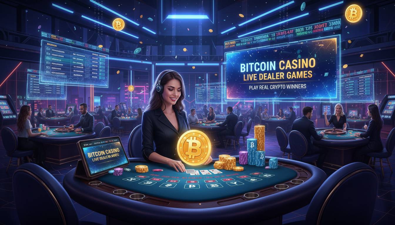 Bitcoin Casino Live Dealer Games - Play Real Crypto Winners
