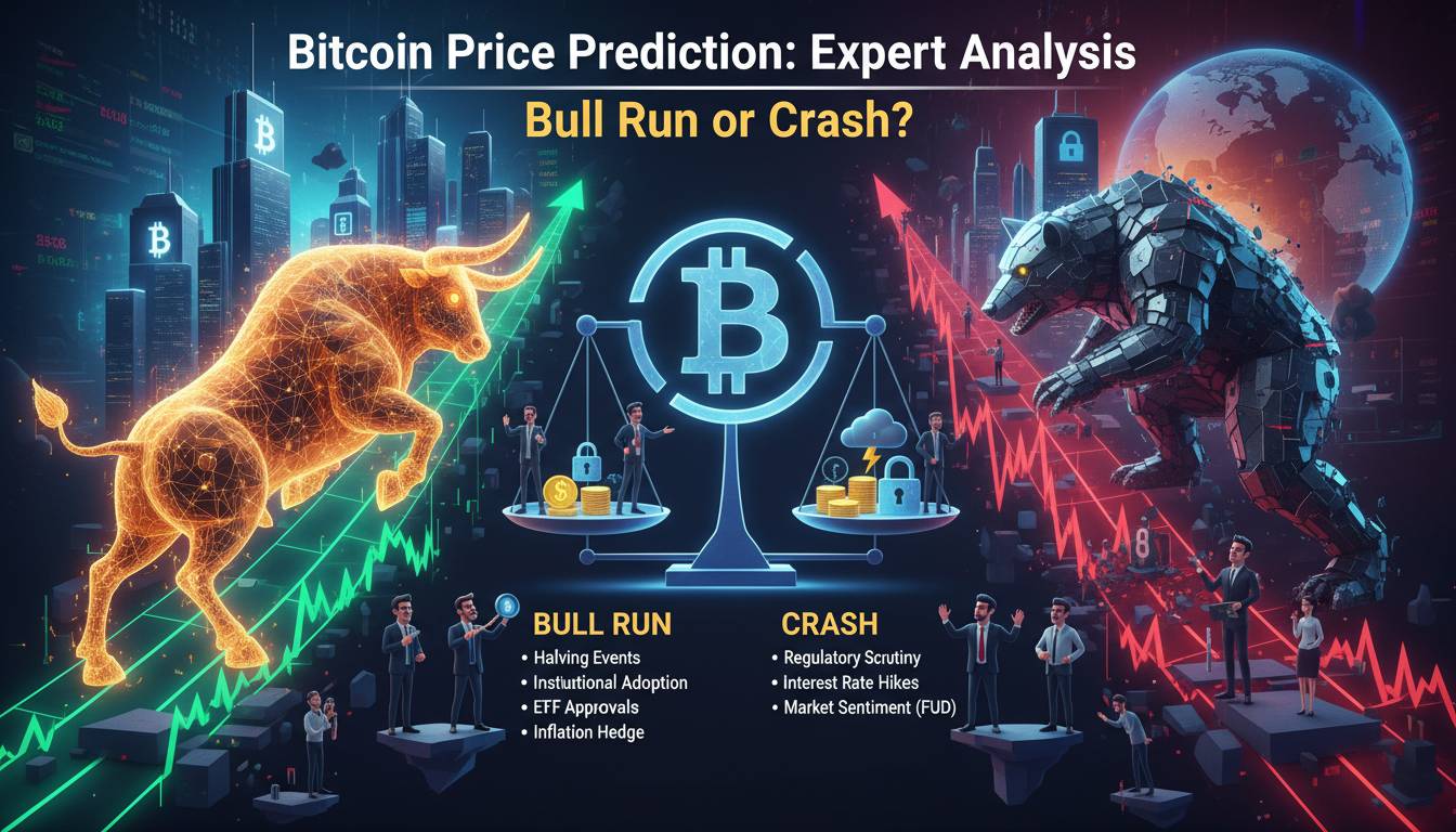 Bitcoin Price Prediction: Bull Run or Crash? Expert Analysis