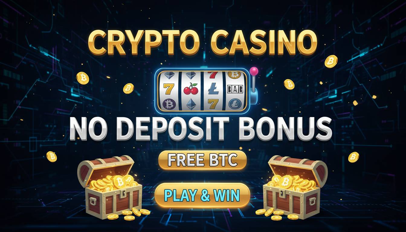 Crypto Casino No Deposit Bonus: Free BTC to Play & Win