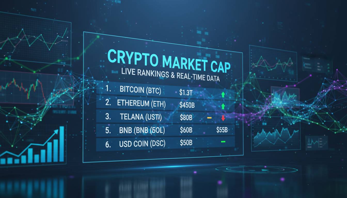 Crypto Market Cap: Live Rankings & Real-Time Data