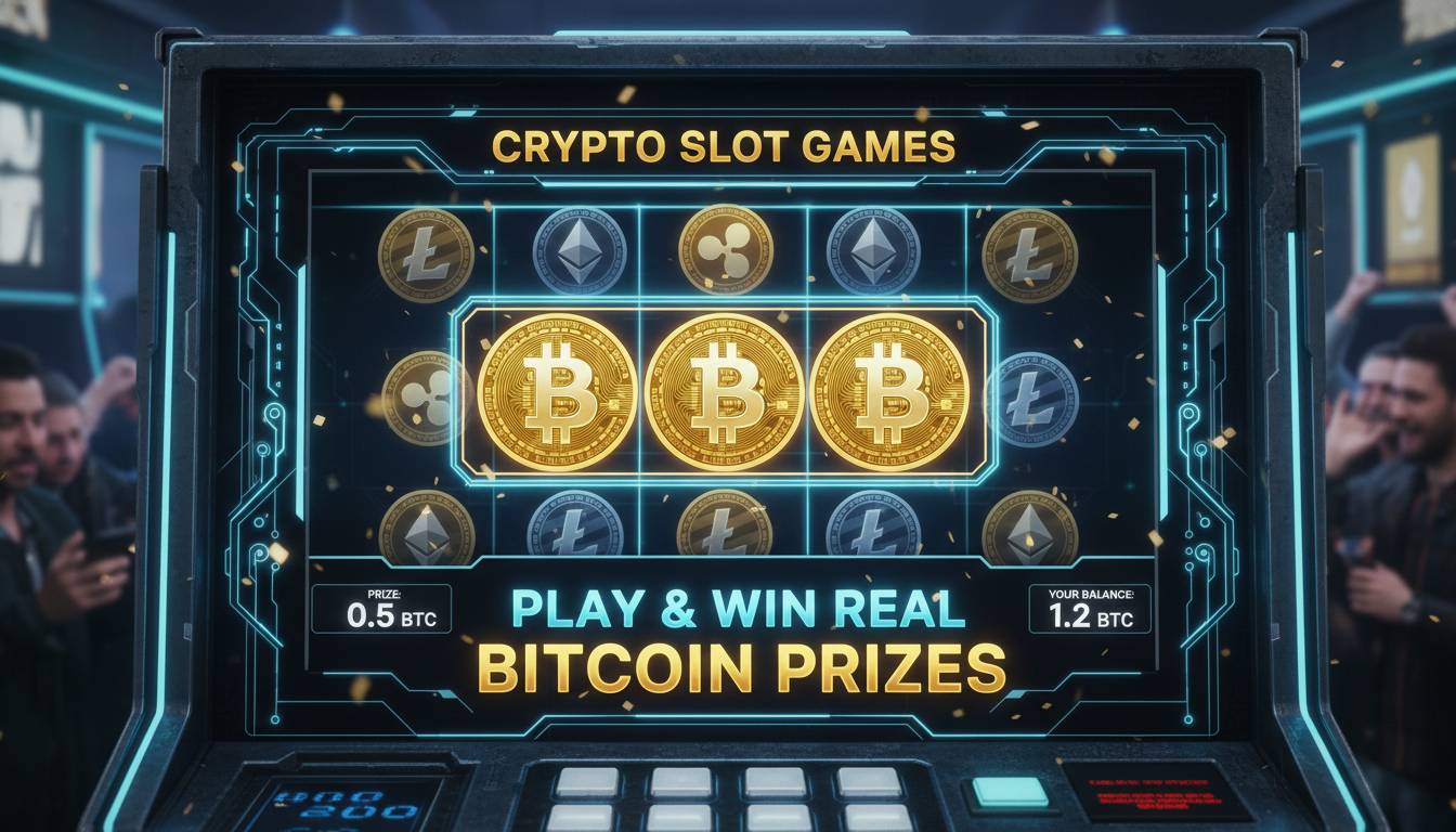 Crypto Slot Games - Play & Win Real Bitcoin Prizes