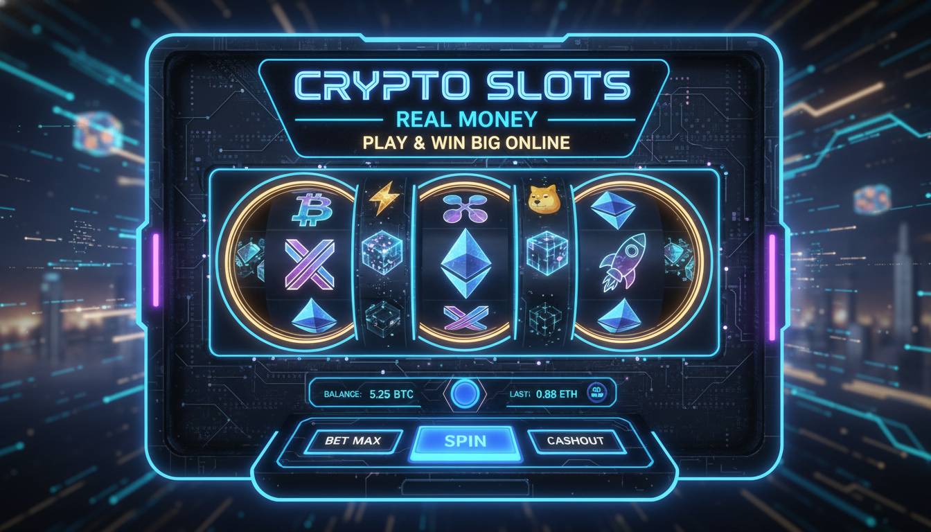 Crypto Slots Real Money: Play & Win Big Online