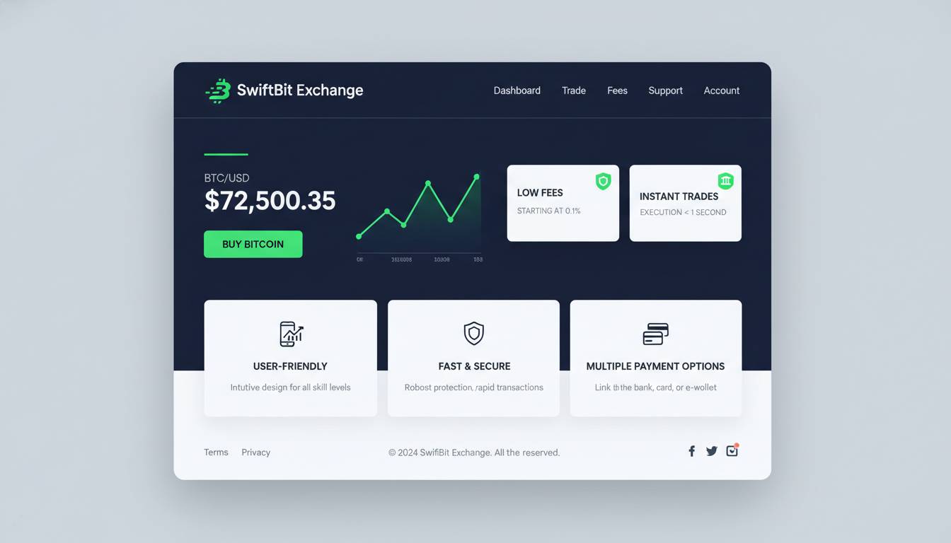 Crypto Trading Platform - Buy & Sell Bitcoin with Low Fees