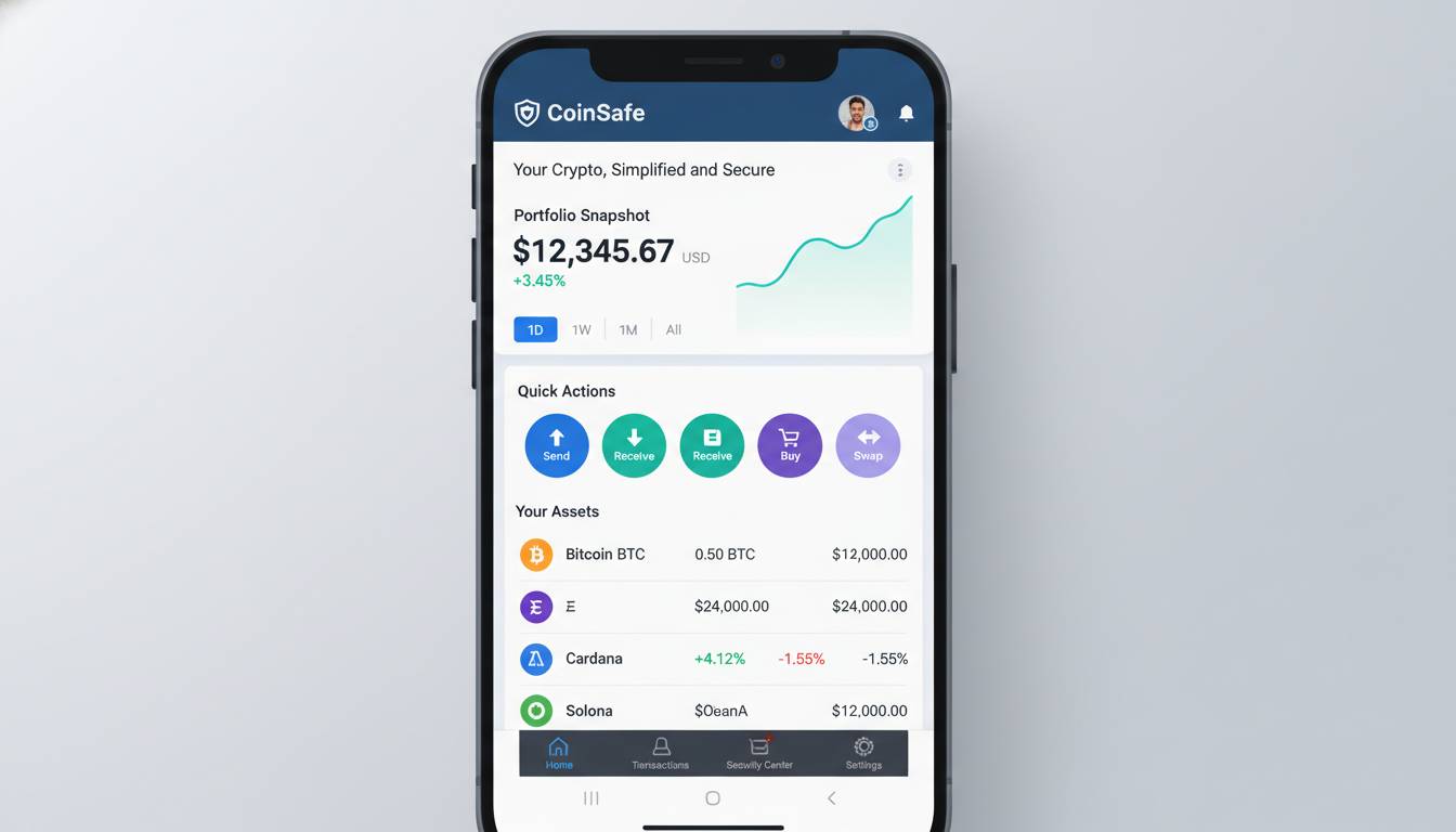 Crypto Wallet App - Secure & Beginner-Friendly