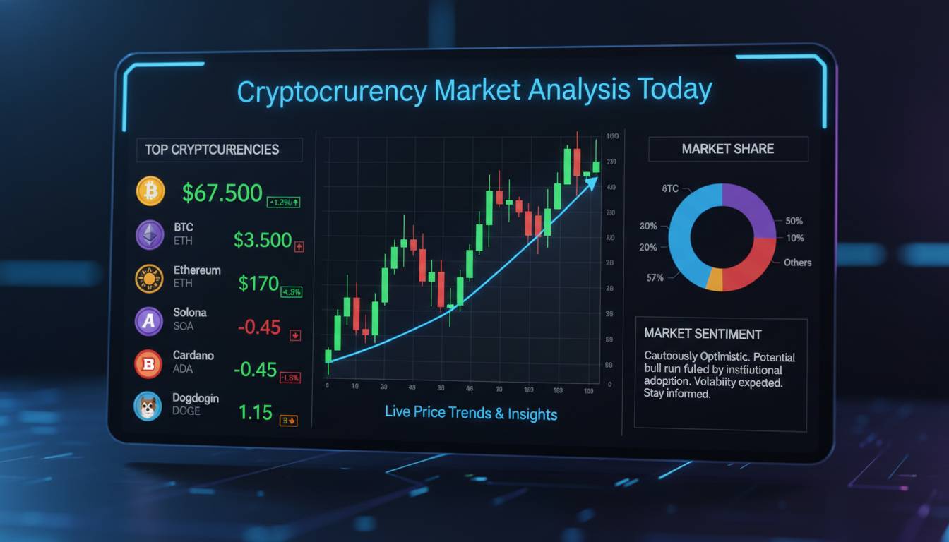 Cryptocurrency Market Analysis Today - Live Price Trends & Insights