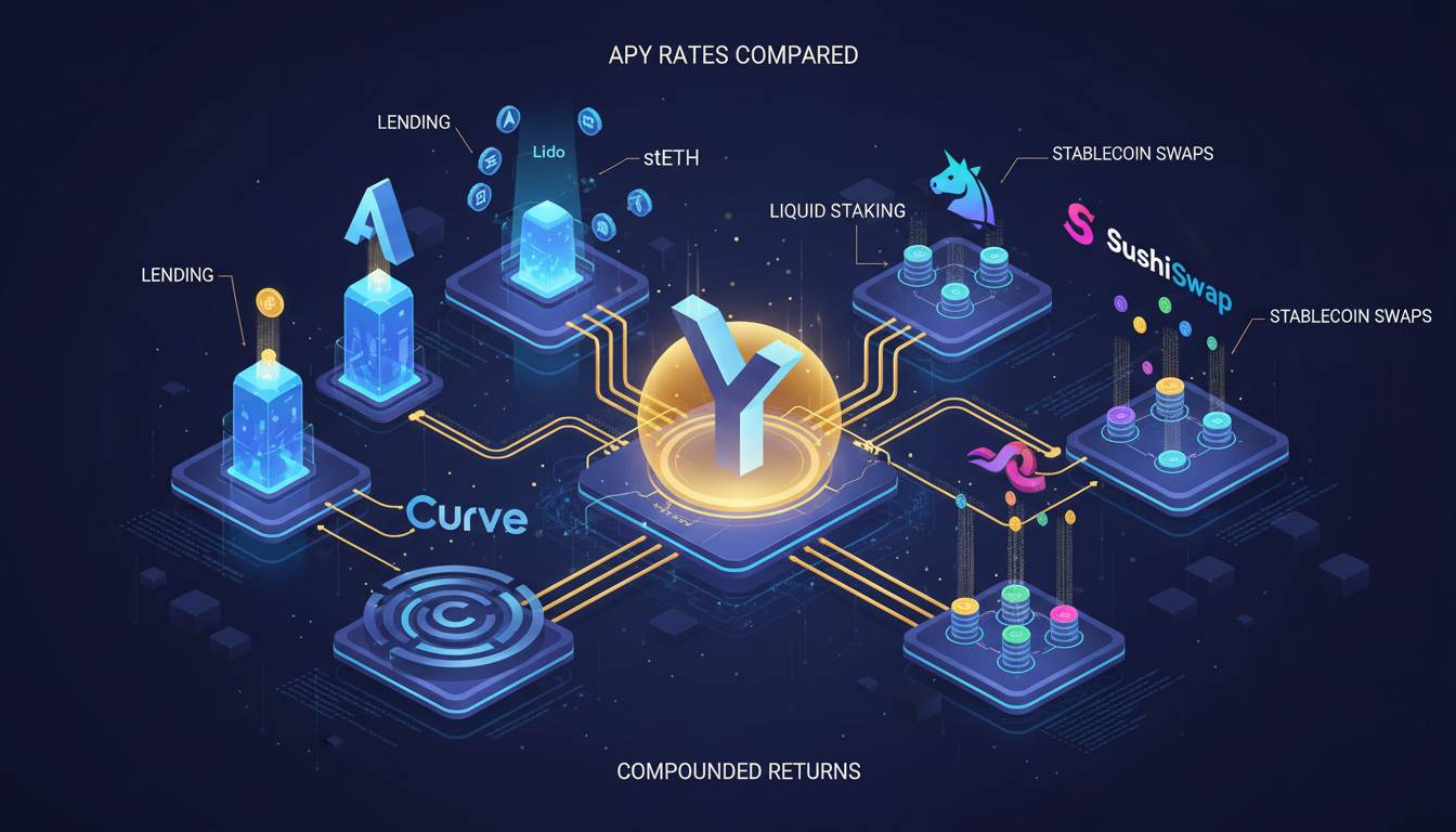 DeFi Platforms Earning Interest: Best APY Rates Compared