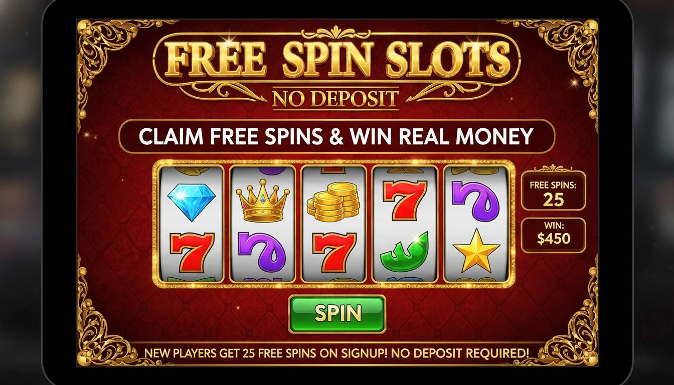 Free Spin Slots No Deposit - Claim Free Spins & Win Real Money