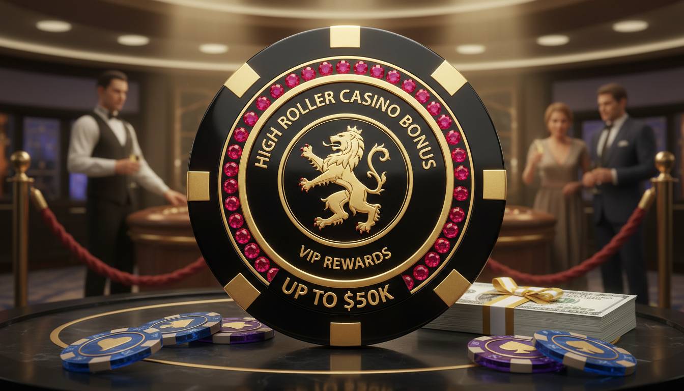 High Roller Casino Bonus - VIP Rewards Up to $50K