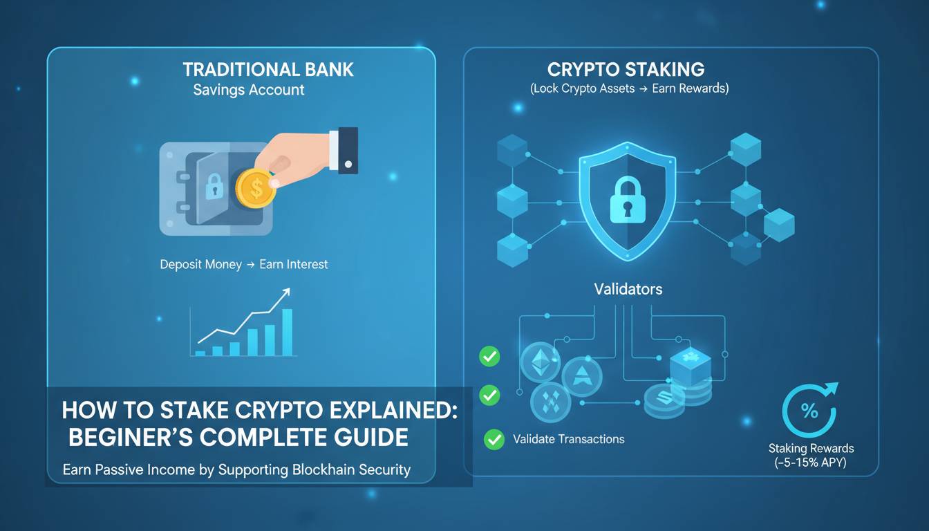 How to Stake Crypto Explained: Beginner's Complete Guide