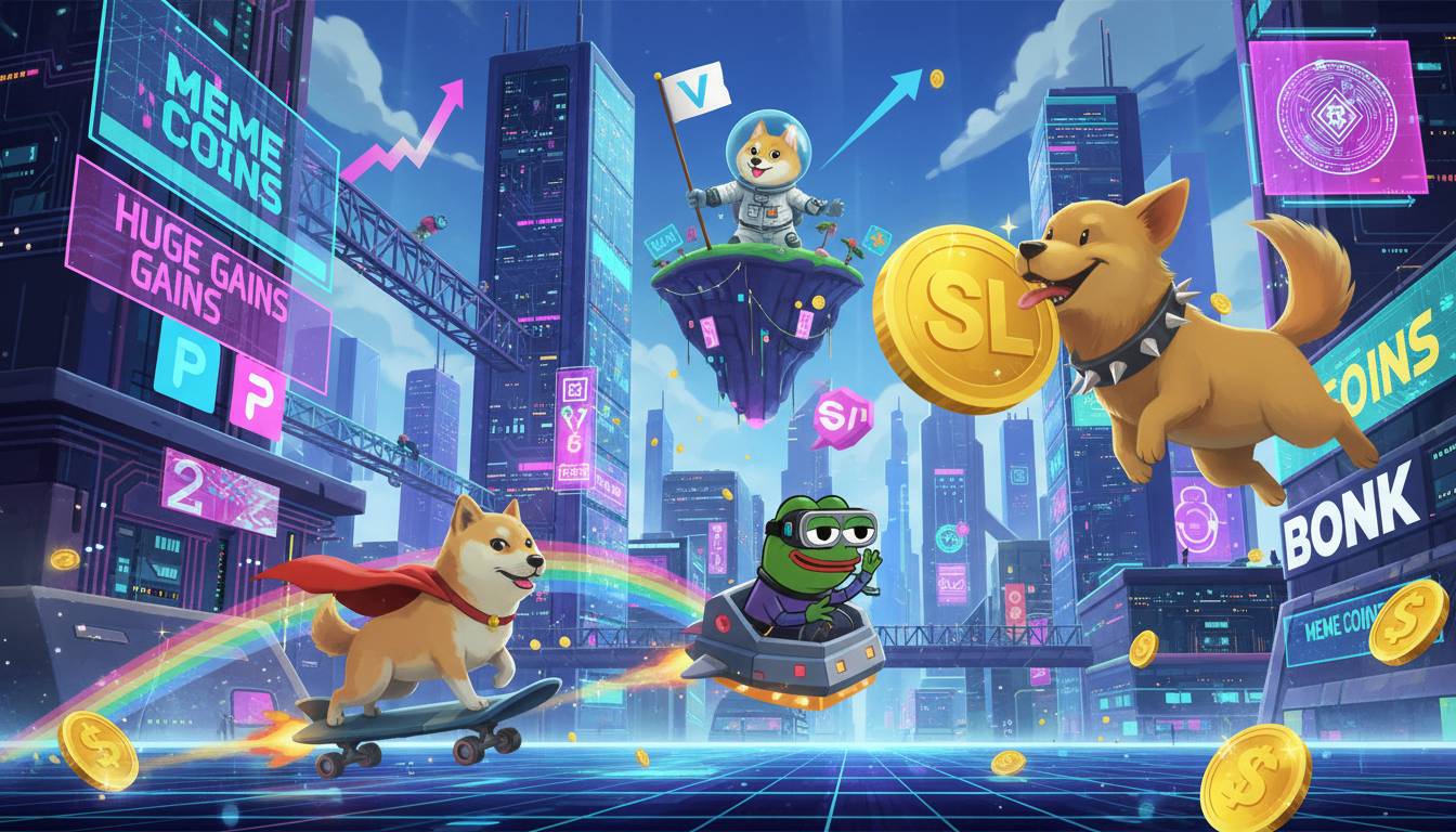 New Meme Coins Trending: Top Picks for Huge Gains