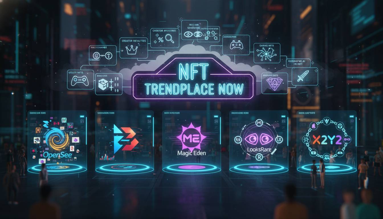 NFT Marketplace Trending Now: Top Platforms You Need to See
