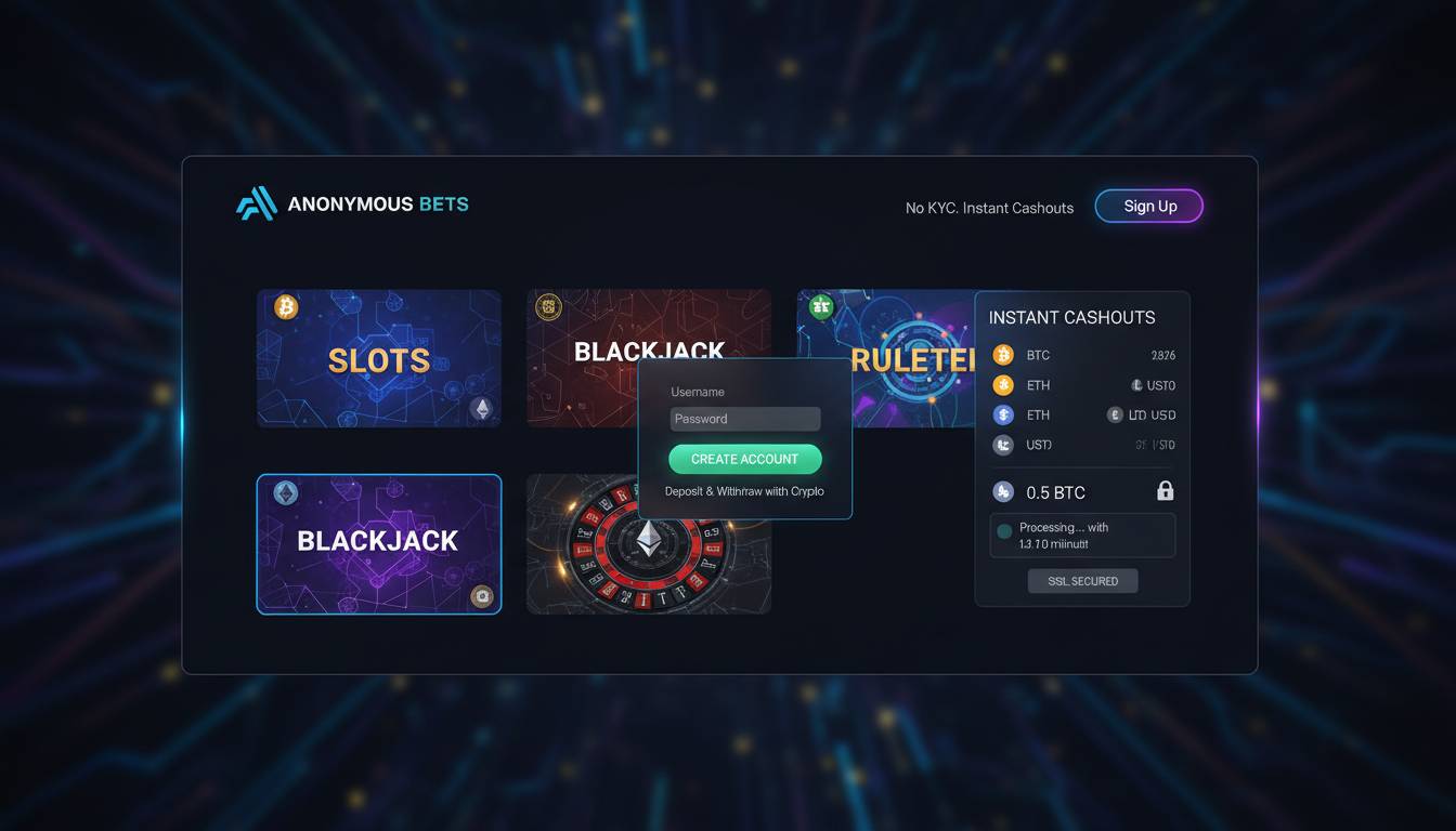No KYC Casinos: Anonymous Betting with Instant Cashouts