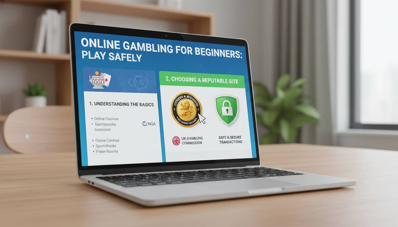 Online Gambling for Beginners: Complete Guide to Play Safely