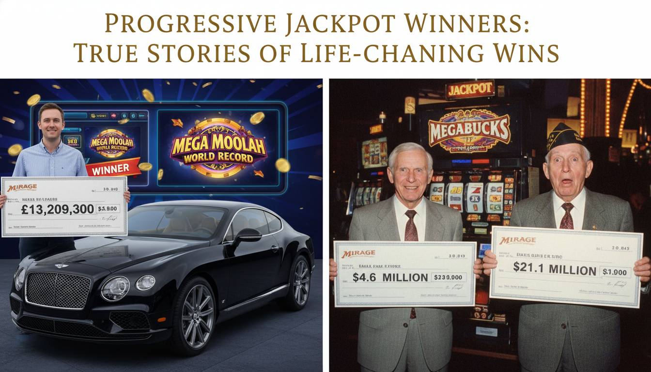Progressive Jackpot Winners: True Stories of Life-Changing Wins