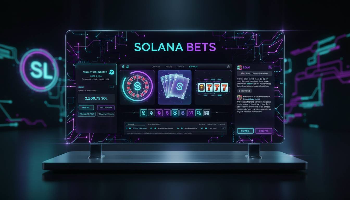 Solana Gambling Dapps: Best Anonymous Crypto Betting Sites