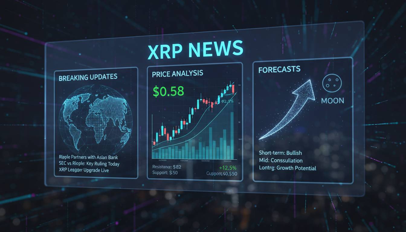 XRP News: Breaking Updates, Price Analysis & Forecasts